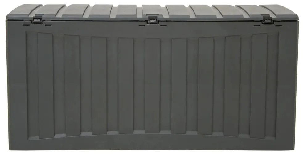 Caixa de arrumação 118x53x57 cm polipropileno preto