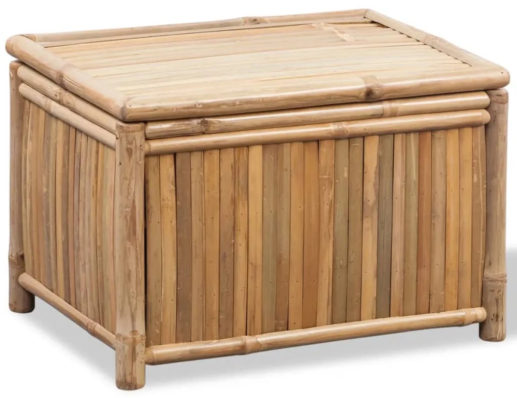 Conjunto 3 caixas de armazenamento de bambu