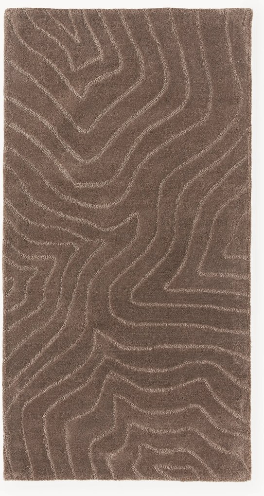 Tapete em lã artesanal Aaron