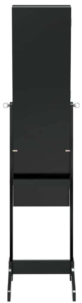 Espelho de pé 34x37x146 cm preto