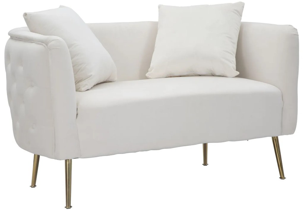 SOFÁ BUCARESTE CREME 127X74X73 CM