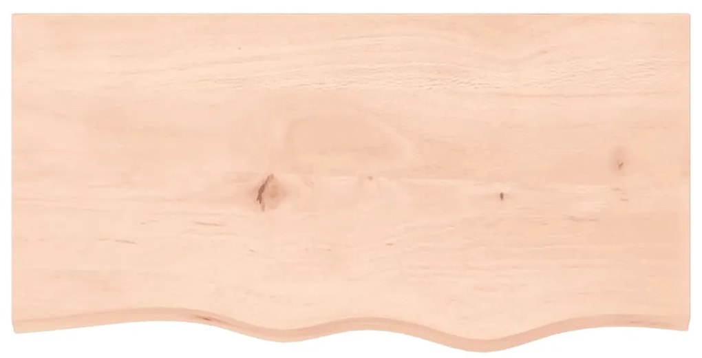Prateleira de parede 80x40x(2-4) cm carvalho maciço não tratado