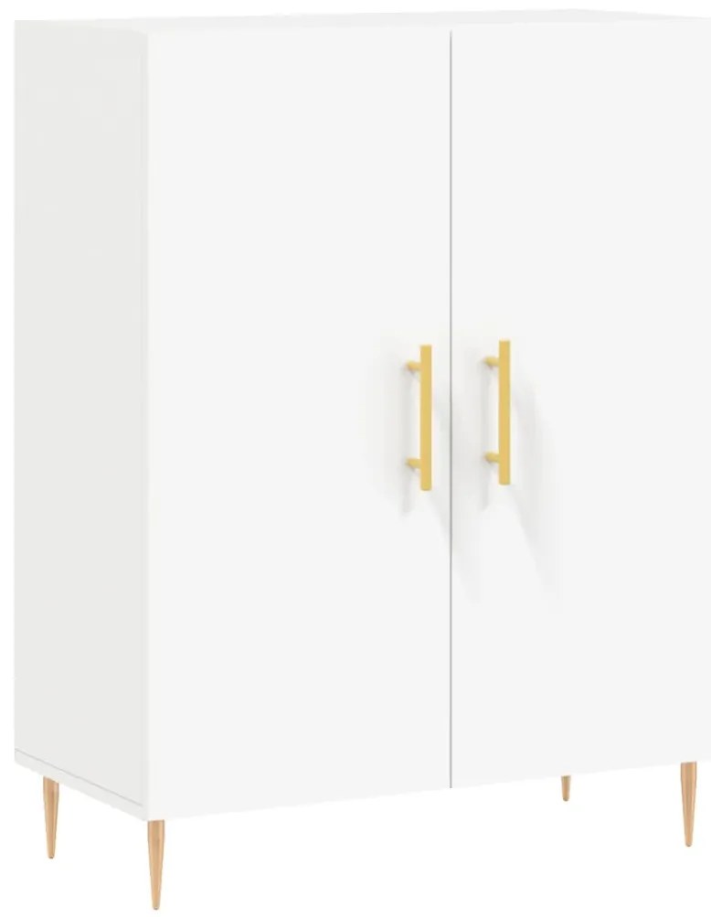 Armário alto 69,5x34x180 cm derivados de madeira branco