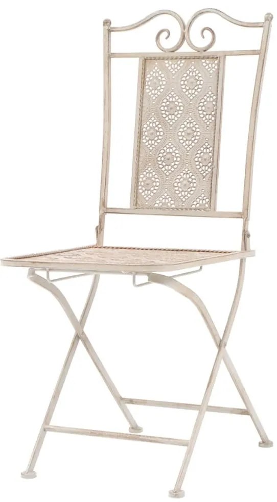 3 pcs conjunto bistrô em aço branco