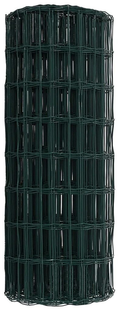 Cerca Euro Verde 0,4x25 m de Aço