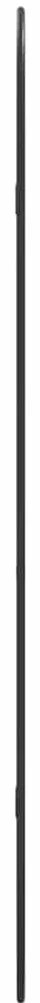 Espelho de parede 100x45 cm oval preto