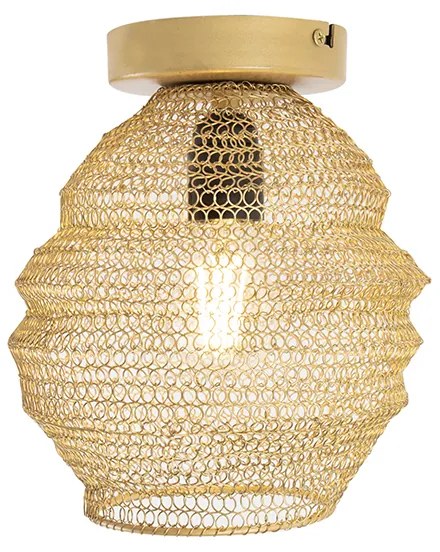 Candeeiro de teto oriental dourado - Nidum Bene