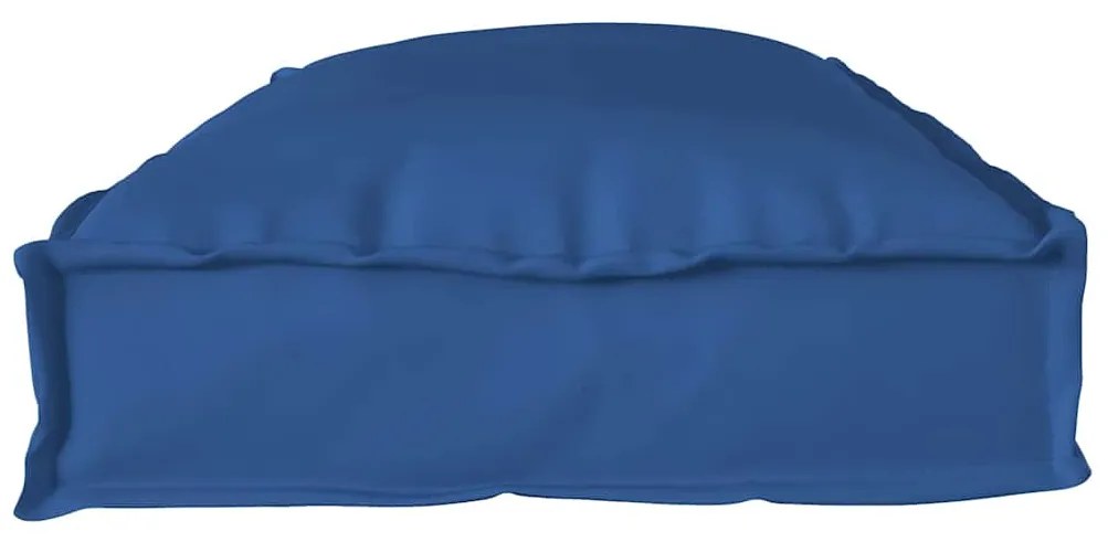 Almofadas de Palete para Banco 2 pcs Azul Royal 100x40x8 cm Tecido Oxf