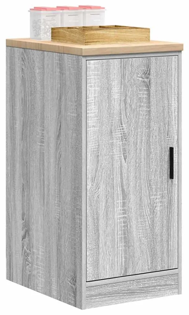 Armário de arrumação de garagem Cinzento Sonoma 40x51x85 cm