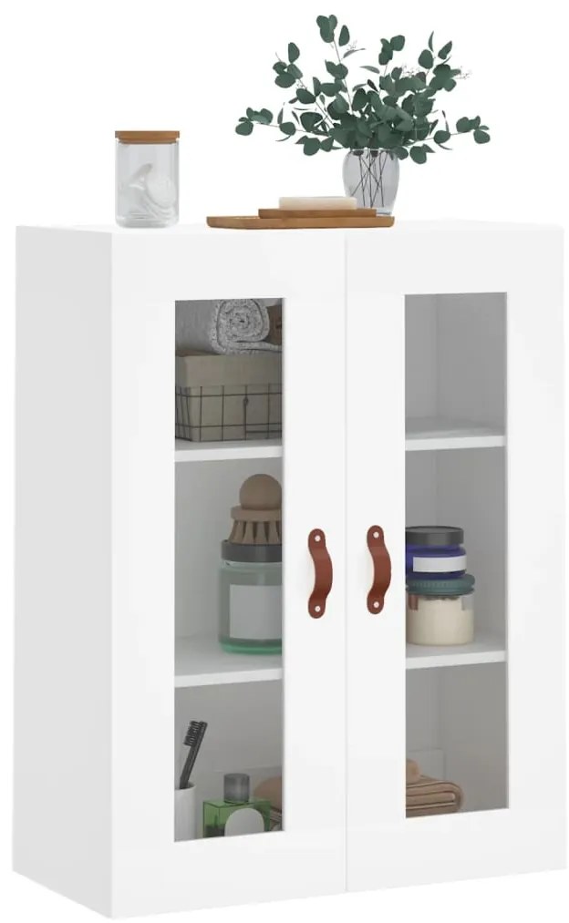Armário de parede 69,5x34x90 cm branco