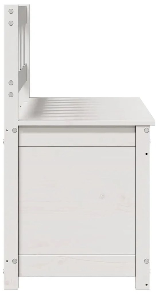 Banco 110x41x76,5 cm madeira de pinho maciça branco