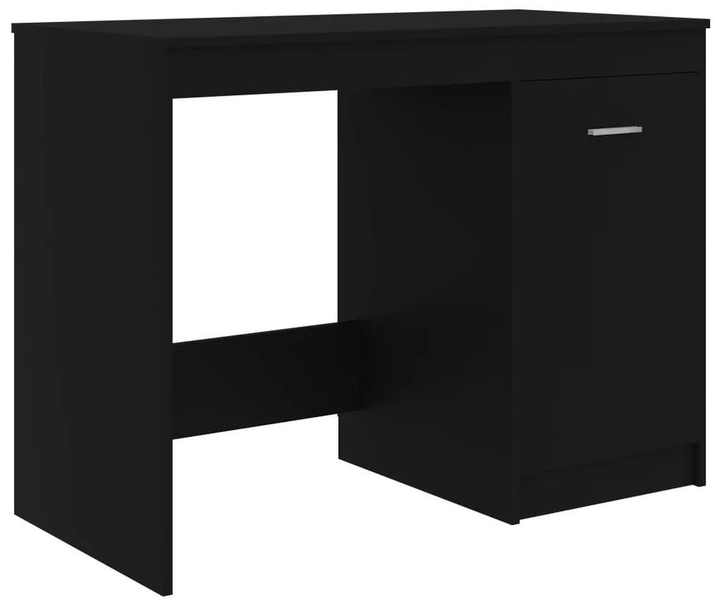 Secretária 140x50x76 cm contraplacado preto