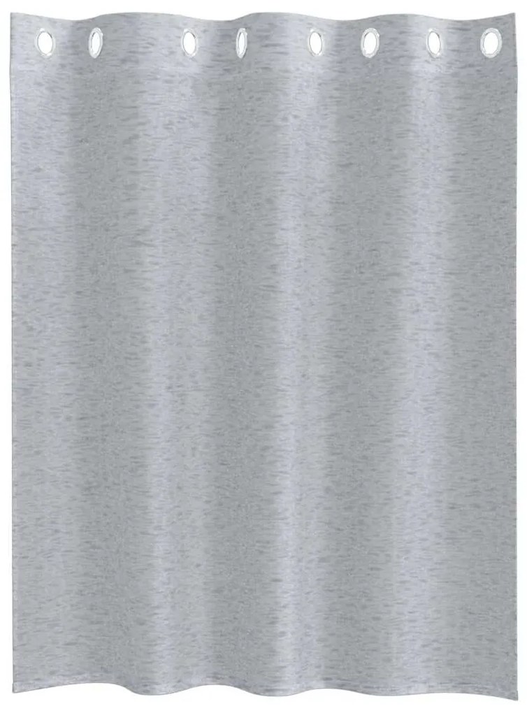 Cortinas 2 pcs Cinzento-escuro 140 x 140 cm Poliéster