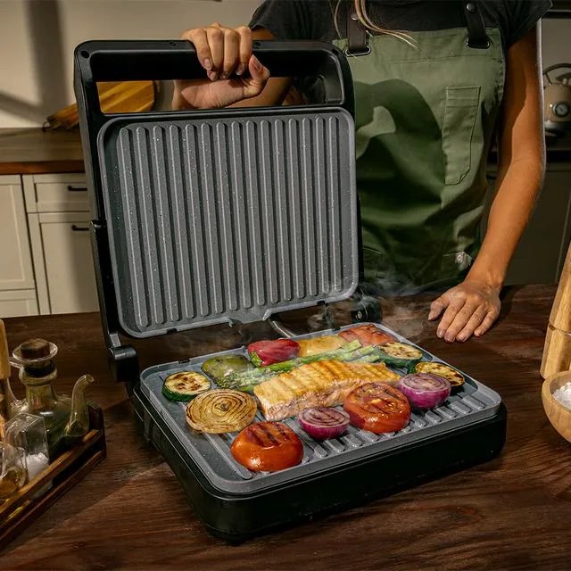 Grelhador elétrico de 2000 W Rock'nGrill 2000 PerfectCook