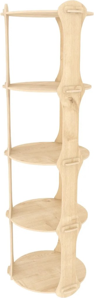 Estante Yuvar – Carvalho – 138x39x39 cm