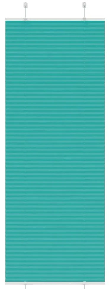 vidaXL Gasolina verde Plissada Cega 70x200 cm Largura Tecido 69,4 cm