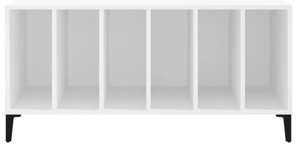 Armário para discos 100x38x48 cm derivados de madeira branco