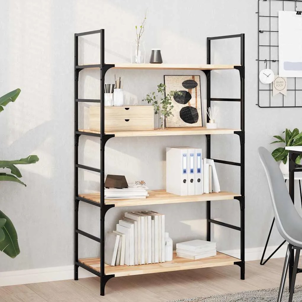 vidaXL Prateleira flutuante 80x40x2 cm acácia maciça não tratada