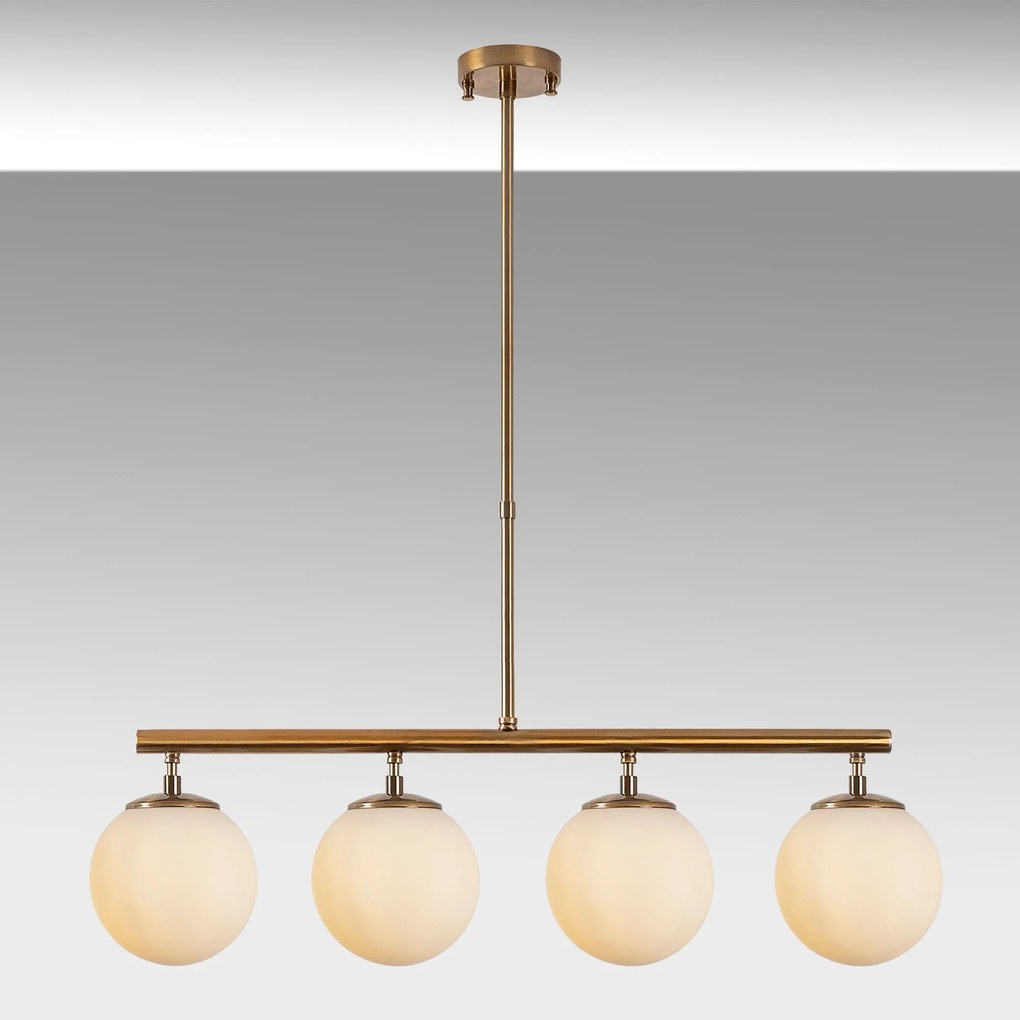 Candeeiro de Teto Fazli – Vintage – 70 x 15 x 43-87 cm