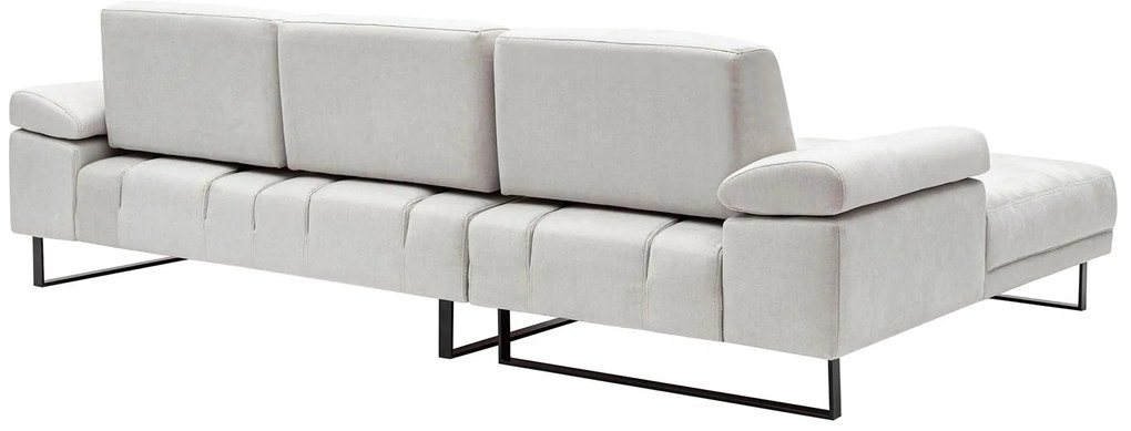 Sofá de Canto Mustang – Bege – 174x314 cm