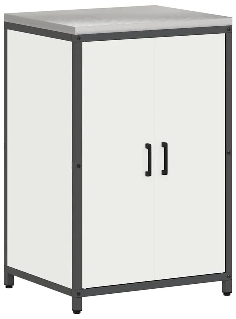 Conjunto de Armazenamento de Cozinha 2 pcs Branco
