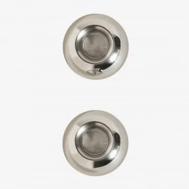 Pack De 2 Tigelas Em Aço Inoxidável Ladispoli Ø17 Cm - Sklum