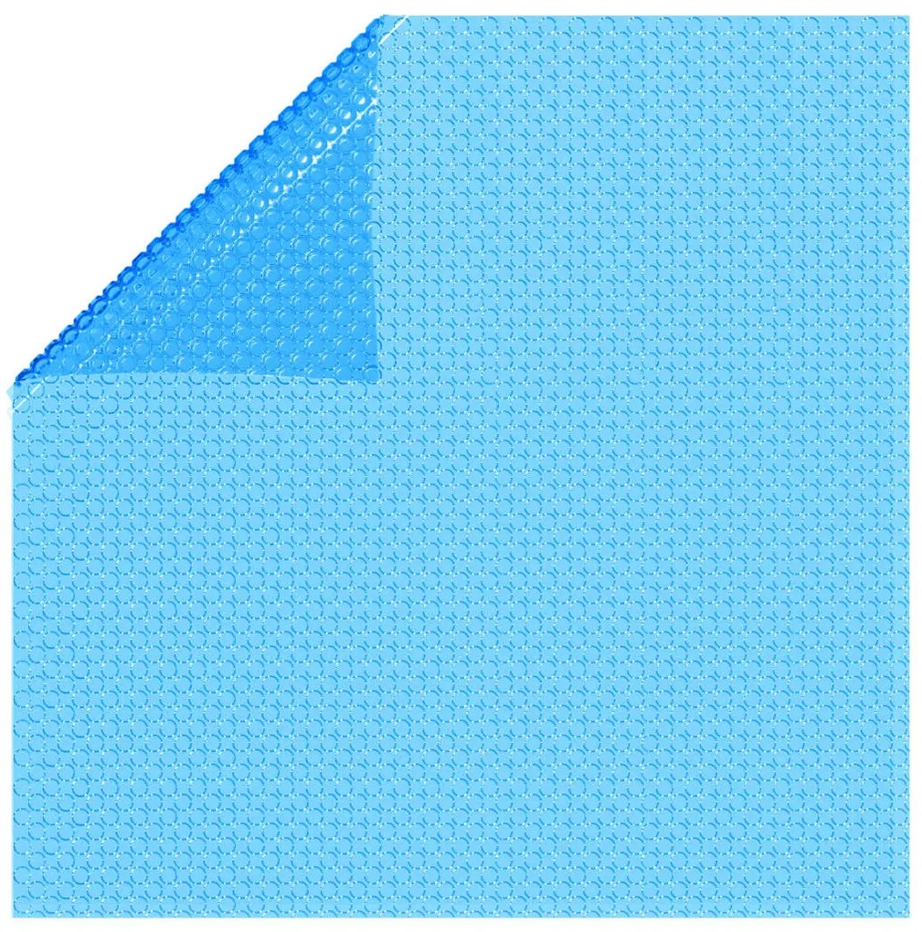 Cobertura de piscina retangular 450 x 220 cm PE azul