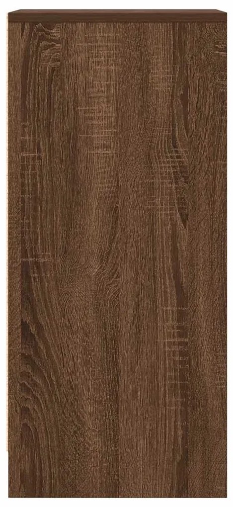 Aparador 29,5x34x76 cm derivados de madeira carvalho castanho