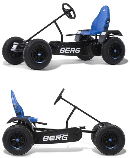 BERG XL BASIC RAPID BLUE BFR Kart A PEDAIS CRIANÇAS E ADULTOS +5 ANOS