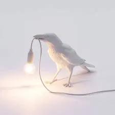 Bird Lamp Waiting OUTDOOR - BRANCO