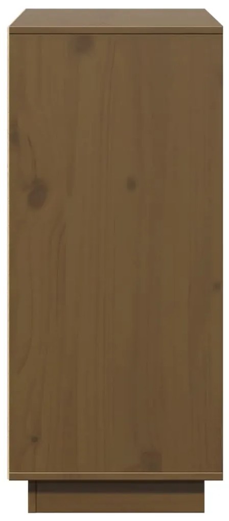Aparadore 110,5x35x80 cm pinho maciço castanho mel