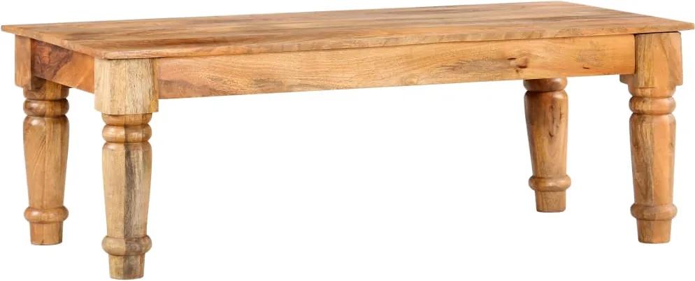 Mesa de centro 115x60x41 cm madeira de mangueira maciça