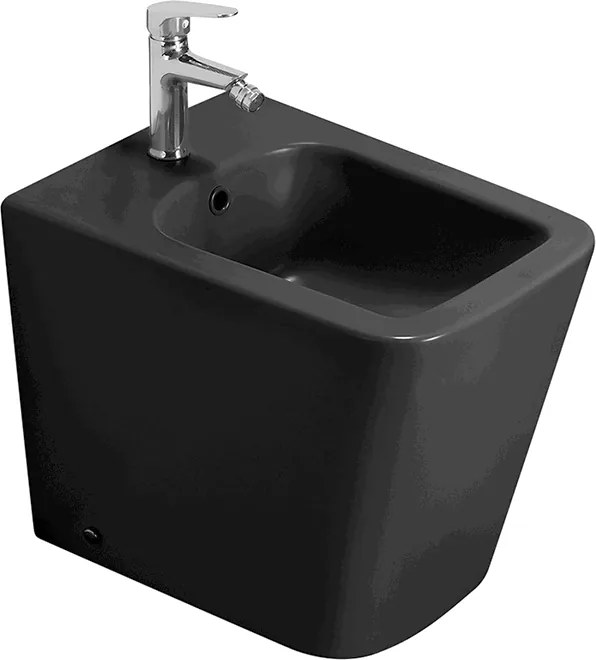 Mexen Cube bidé de chão, preto mate - 36925085