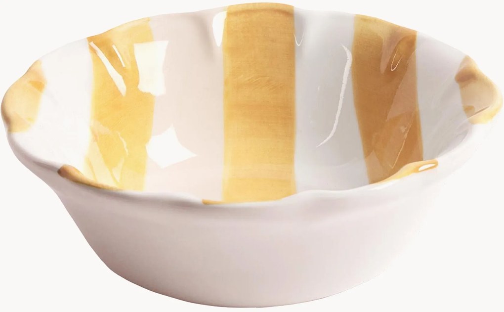Taça pintada à mão Stripe
