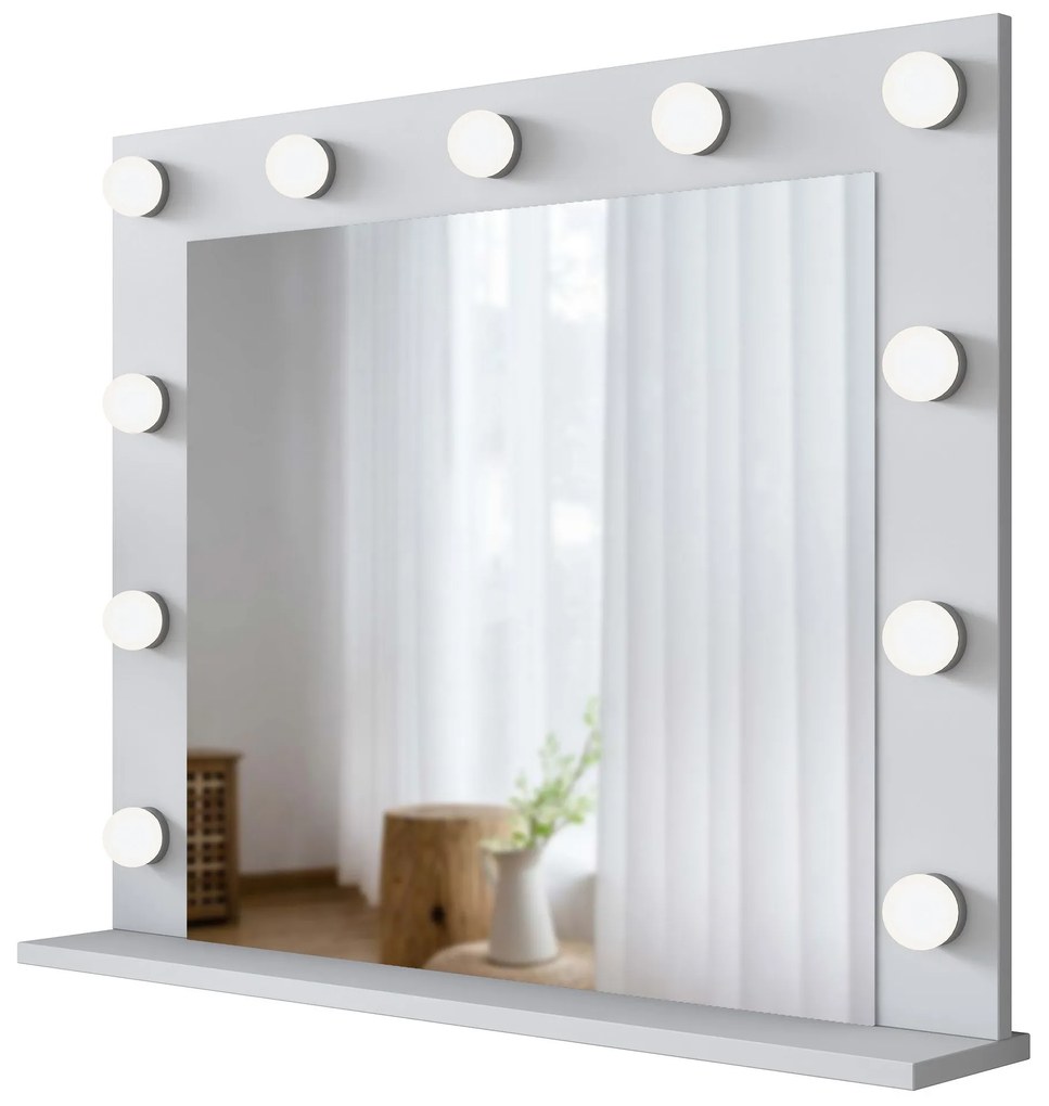 Mesa de Maquilhagem BJ121 – Branco – 90x76,8x45 cm