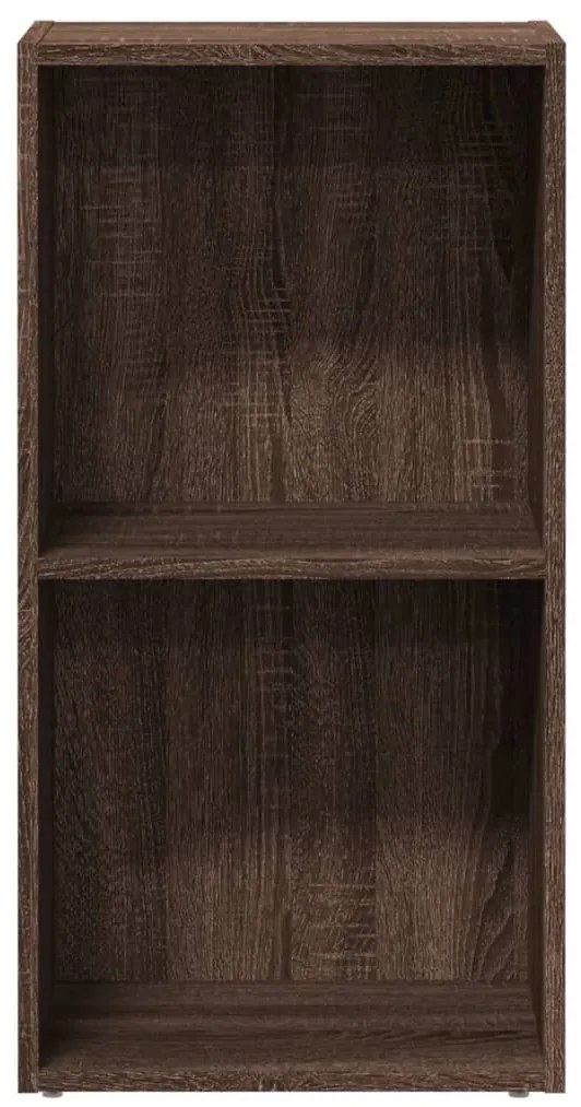 Estante 40x30x77 cm derivados de madeira carvalho castanho