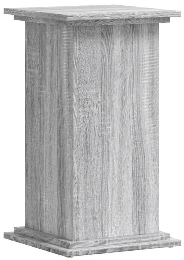 Suporte p/ plantas 33x33x60 cm derivados madeira cinza sonoma