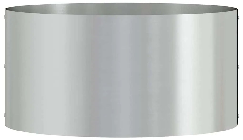 Conjunto de Vasos Galvanizados Galvanizado Aço 40 cm de diâmetro
