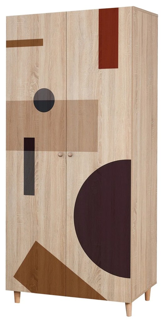 Guarda-roupa Lidya – Sonomo – 90x192x52 cm