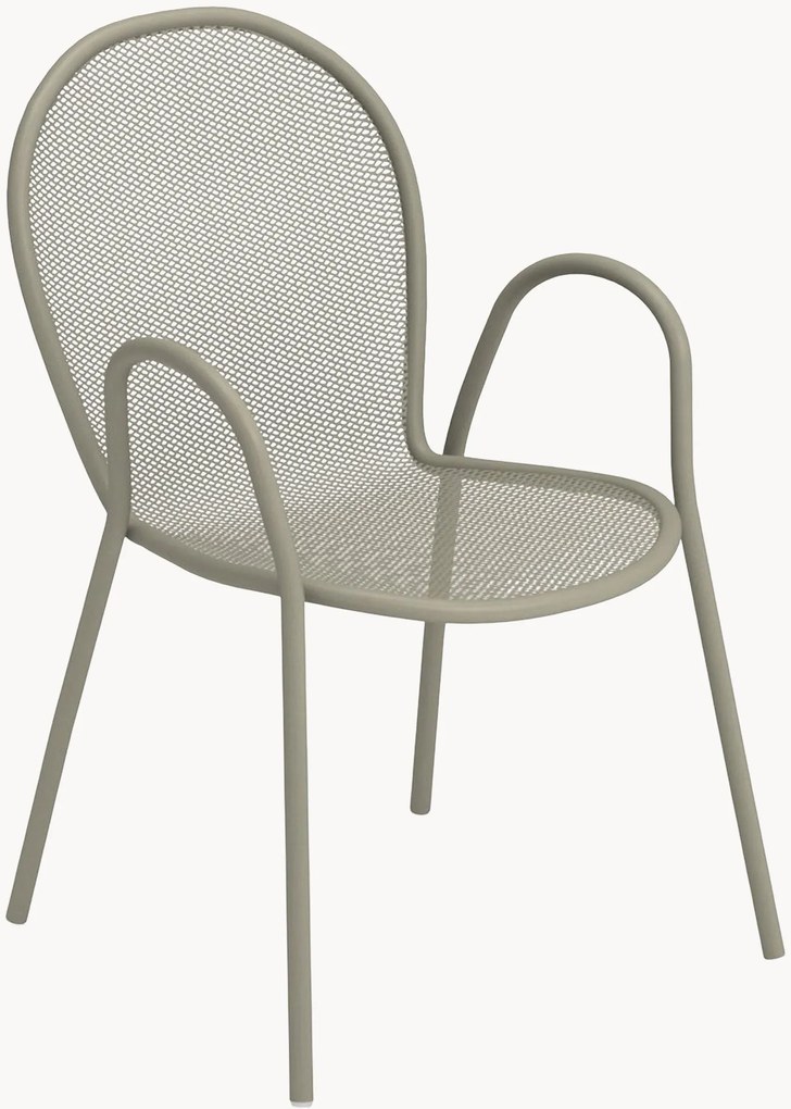 Cadeira de jardim empilhável com braços Ronda