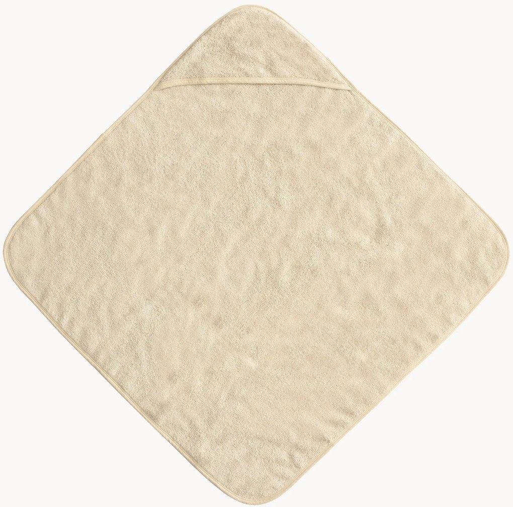 Toalha com capuz para criança em algodão orgânico Fluffy