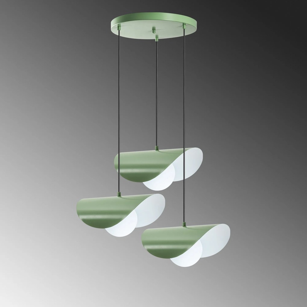 Candeeiro de Teto Vatoz – Menta – Diâmetro 50 cm