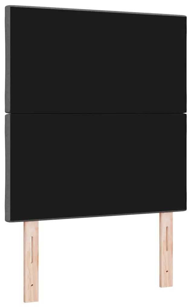 Cabeceira LED vidaXL Design Blocos de Diamante Cinza Escuro 80 cm Teci