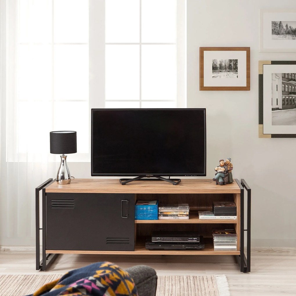 Conjunto de Mobiliário de Sala de Estar Cosmo – Pinho Atlântico – Medi