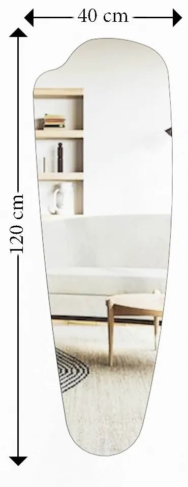 Espelho "Specchio" - Flotal-E - 40x120x2.2cm - Design Moderno