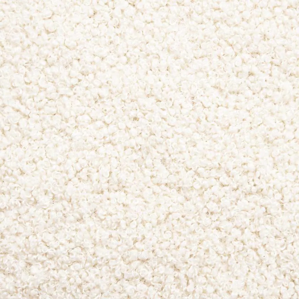 Sofá modular com almofadas creme