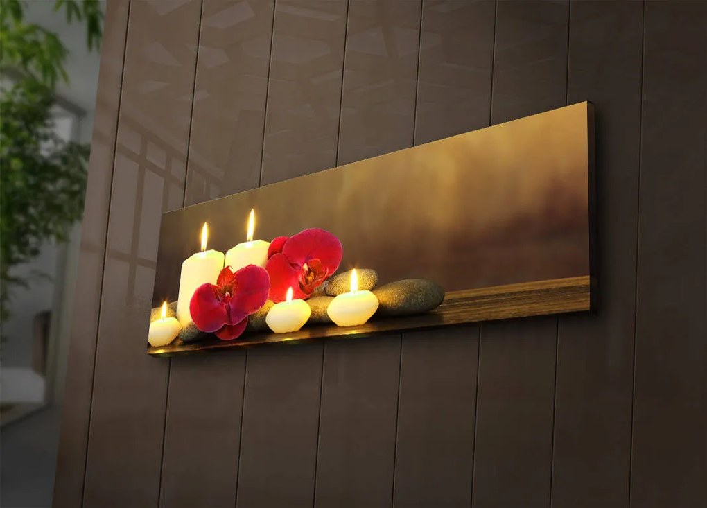 Tela Decorativa LED 3090IACT-34 – Multicolor – 30 x 90 cm