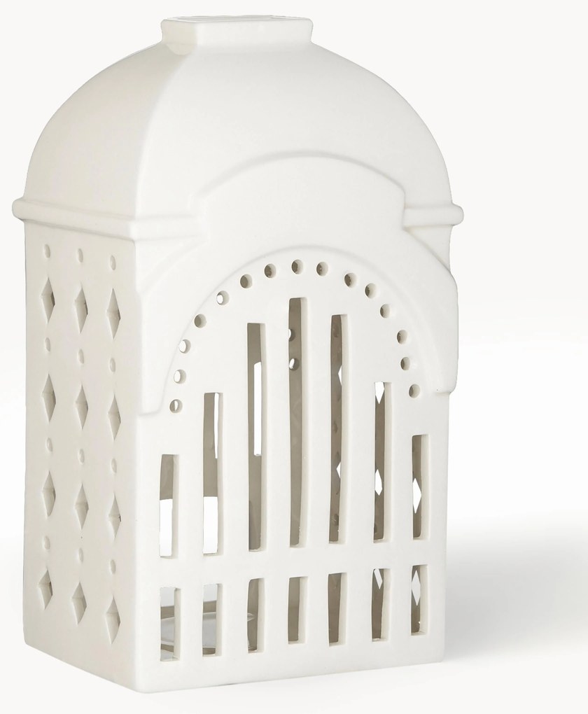 Suporte para velas em cerâmica artesanal Urbania