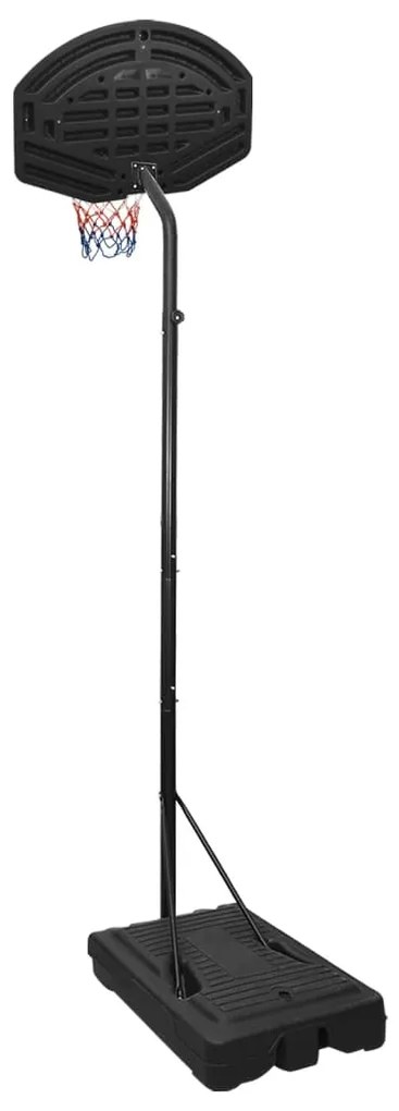 Tabela de basquetebol 282-352 cm polietileno preto