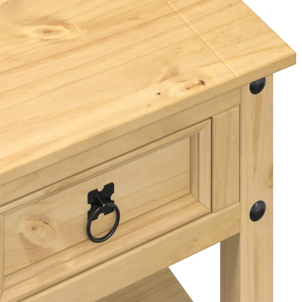 Mesa de centro com gavetas Corona 85x50x45 cm pinho maciço